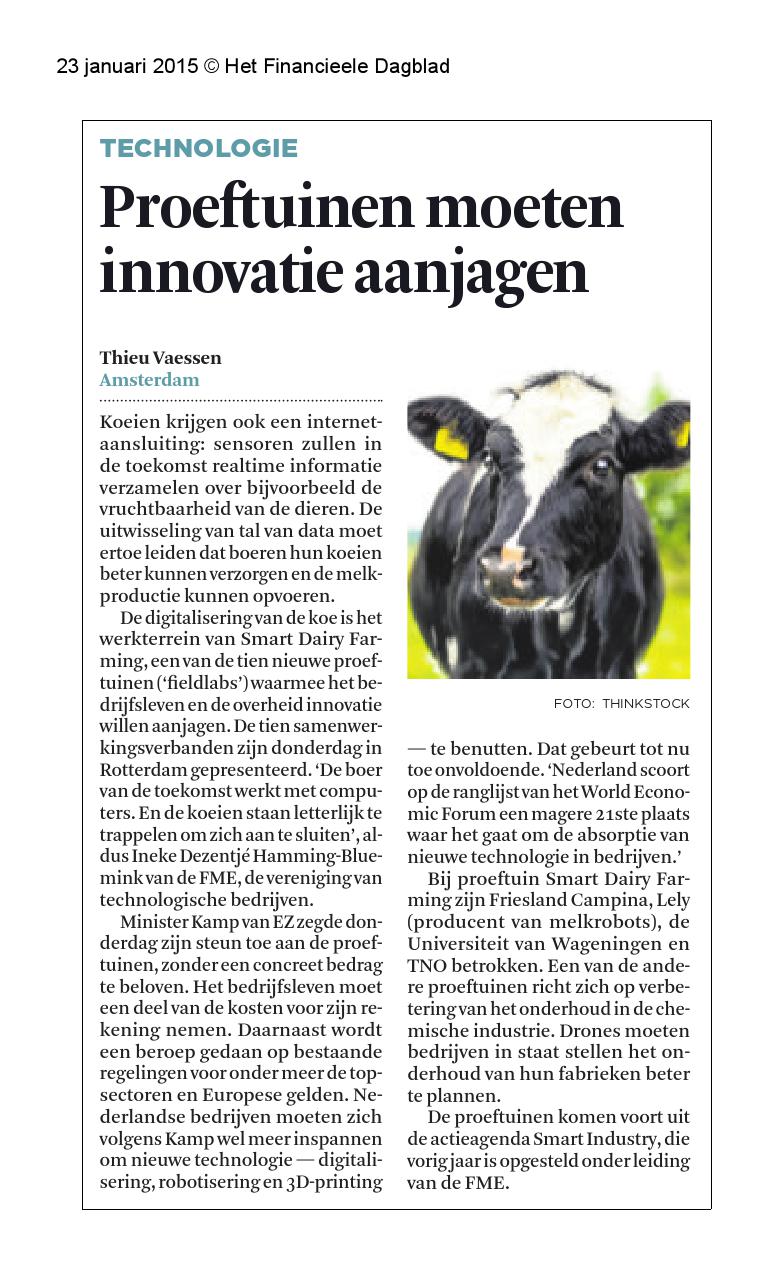 Fieldlabs, aanjagers innovatie FD-23 jan